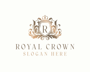 Royal Monarchy Shield logo design