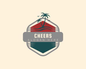Palm Tree Island Logo