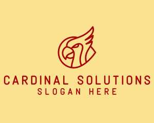 Cardinal - Robin Bird Aviary logo design