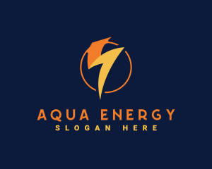 Lightning Bolt Energy logo design