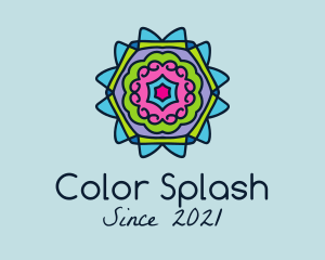 Colorful Kaleidoscope Decoration logo design