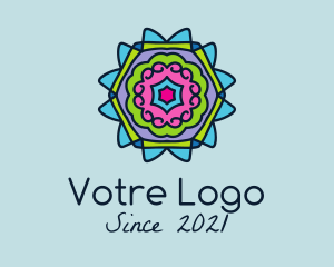 Decoration - Colorful Kaleidoscope Decoration logo design