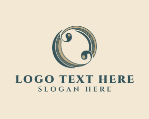 Boutique - Artistic Antique Design Letter O logo design