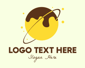 Space - Takoyaki Donut Planet logo design