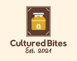 Fermented - Teabag Fermentation Jar logo design