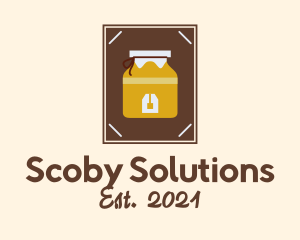 Scoby - Teabag Fermentation Jar logo design