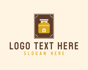 Fermented - Teabag Fermentation Jar logo design