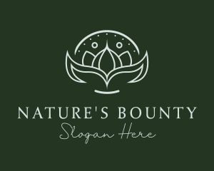 Modern Wellness Nature logo design