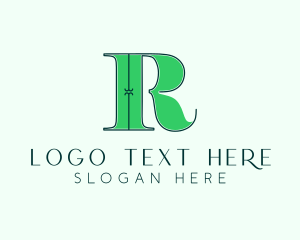 Letter R - Fashion Boutique Letter R logo design