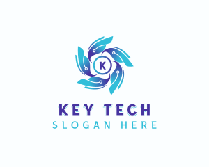 Cyber Technology Software logo design