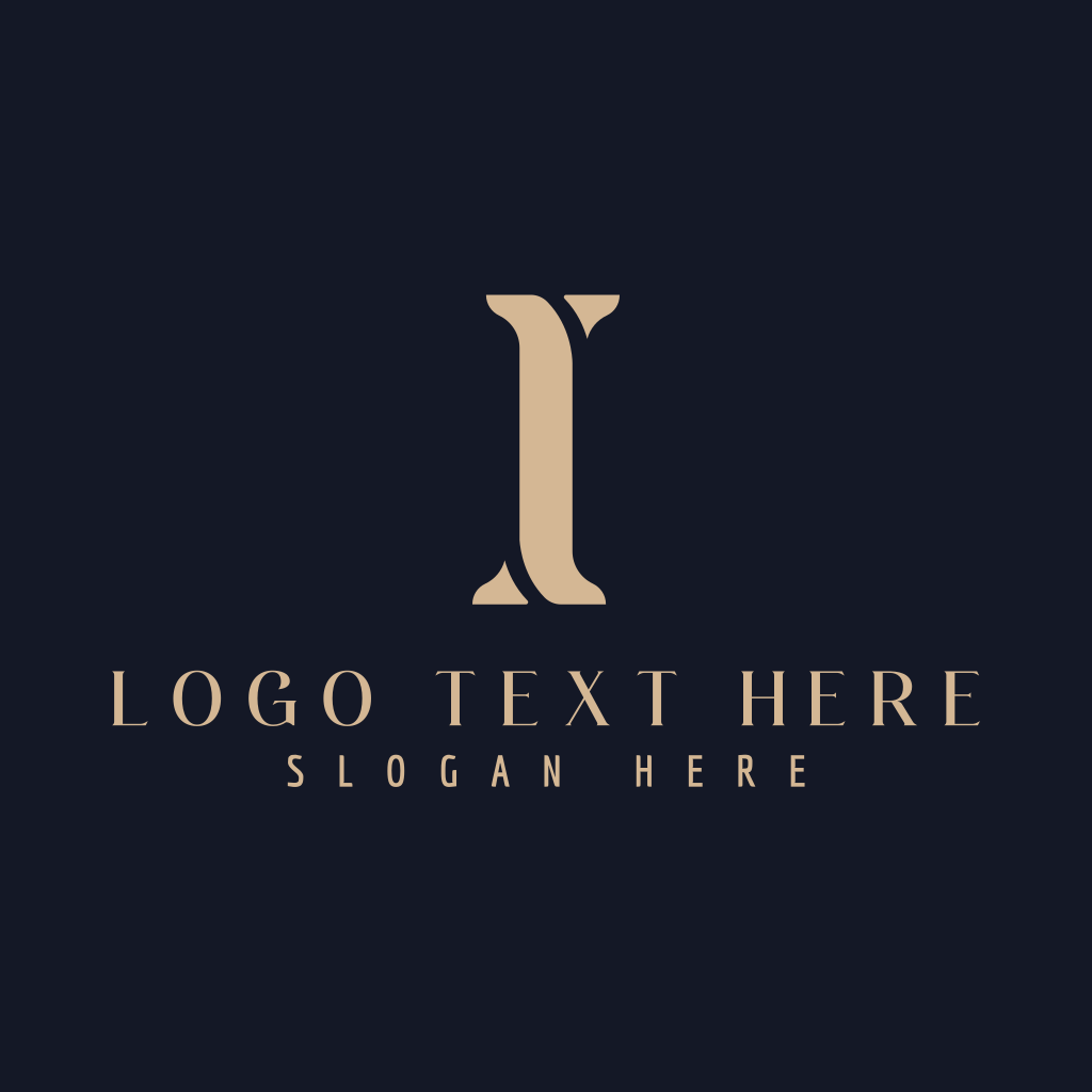 Elegant Modern Agency Letter I Logo | BrandCrowd Logo Maker