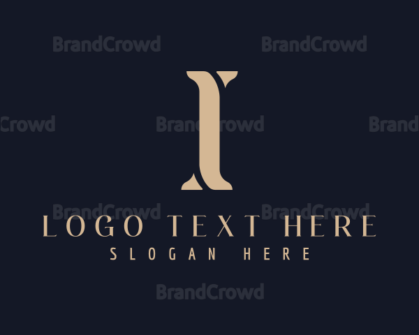 Elegant Modern Agency Letter I Logo