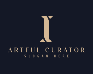 Elegant Modern Agency Letter I logo design