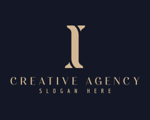 Agency - Elegant Modern Agency Letter I logo design