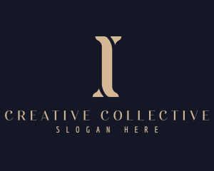 Elegant Modern Agency Letter I logo design