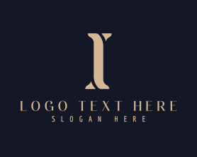 Elegant Modern Agency Letter I