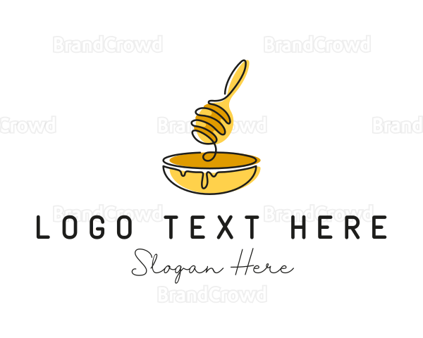 Honey Dipper Bowl Kitchen Logo