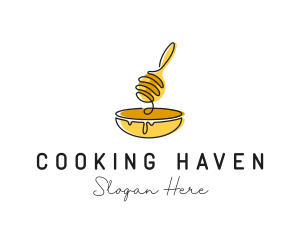 Kitchen - Honey Dipper Bowl Kitchen logo design