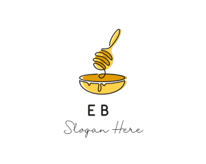 Honey Dipper Bowl Kitchen logo design