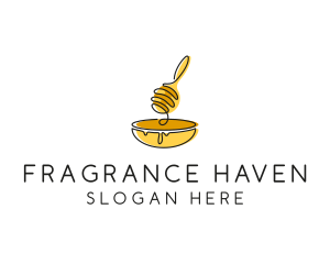 Honey Dipper Bowl Kitchen logo design