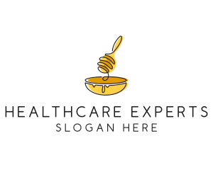 Honey Dipper Bowl Kitchen logo design