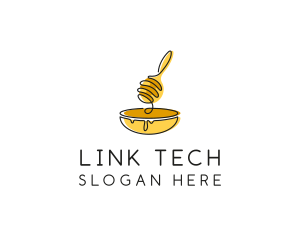 Honey Dipper Bowl Kitchen logo design