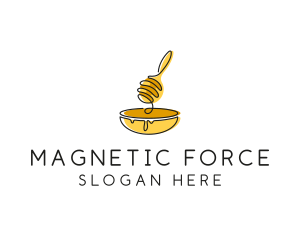 Honey Dipper Bowl Kitchen logo design