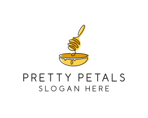 Honey Dipper Bowl Kitchen logo design