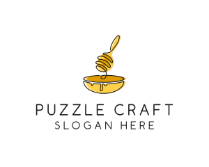 Honey Dipper Bowl Kitchen logo design