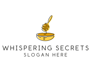 Honey Dipper Bowl Kitchen logo design