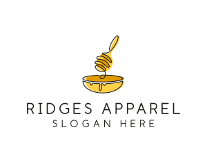 Honey Dipper Bowl Kitchen logo design