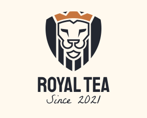 Royal Lion Crest logo design