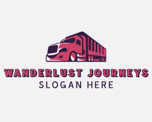 Roadie - Freight Truck Transportation logo design