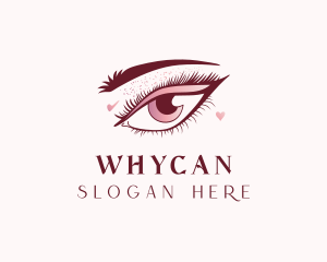 Beauty Eyelashes Makeup Logo