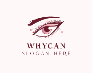 Cosmetic Surgeon - Beauty Eyelashes Makeup logo design