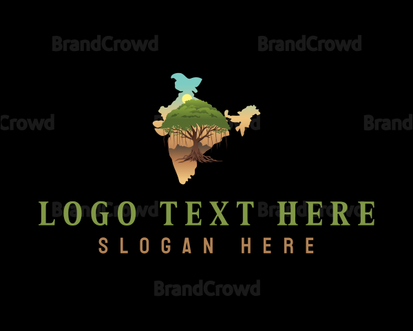 India Banyan Tree Logo