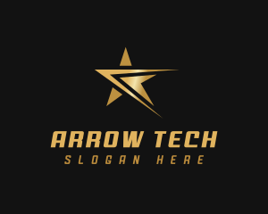 Generic Star Arrow logo design