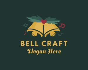 Bell - Music Christmas Bell logo design