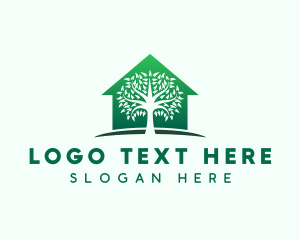 Environment - Eco Tree Residential logo design