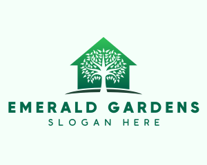 Eco Tree Residential logo design