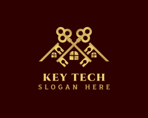 Luxury Key Real Estate logo design