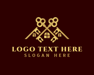 Mortgage - Luxury Key Real Estate logo design