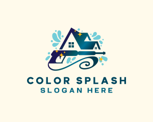 Housekeeping Pressure Wash logo design