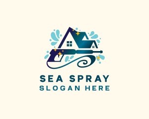 Housekeeping Pressure Wash logo design