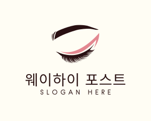 Eyelash Beauty Makeup logo design