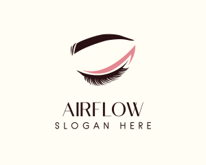 Eyelash Beauty Makeup logo design