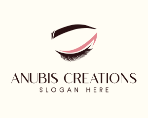 Eyelash Beauty Makeup logo design