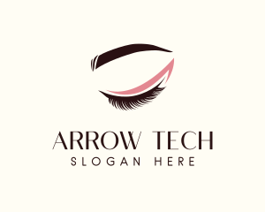 Eyelash Beauty Makeup logo design