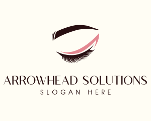 Eyelash Beauty Makeup logo design