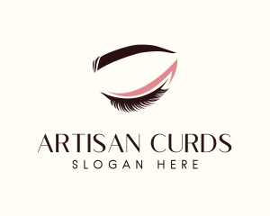 Eyelash Beauty Makeup logo design